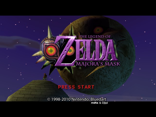 Legend of Zelda, The - Majora's Mask (Hi-Res Graphics)